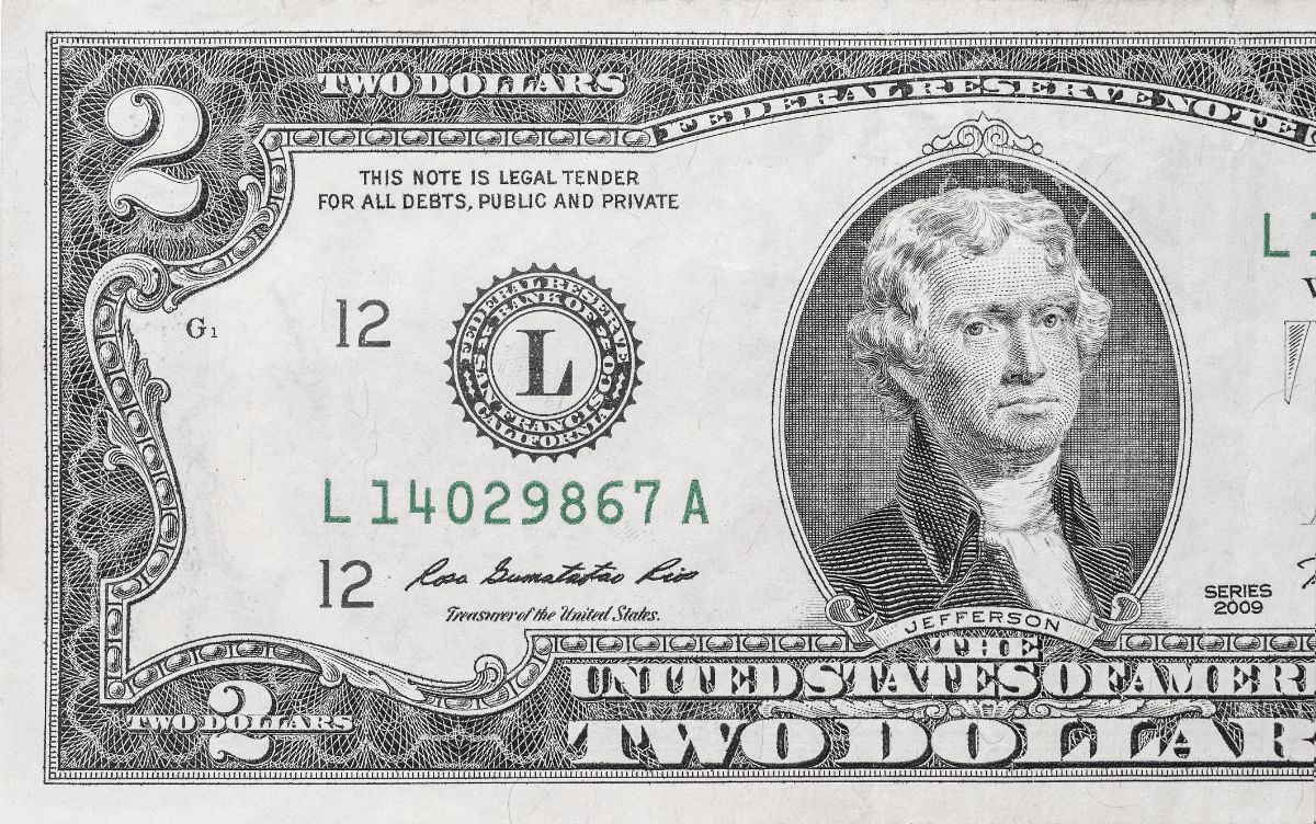 1976 2 Dollar Bill Value How Much Is It Worth Today? John B. King, Jr.