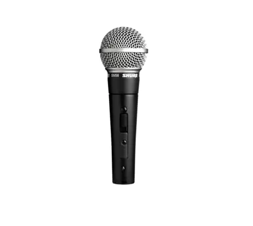 Shure SM58 dynamic vocal microphone with on/off switch