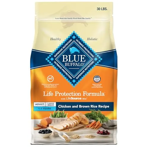 Blue Buffalo Life Protection large breed adult dry dog food bag