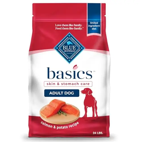 Blue Buffalo Basics Limited Ingredient Salmon Dog Food bag