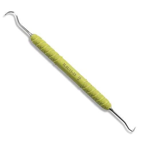 Osung dental sickle scaler with plastic handle