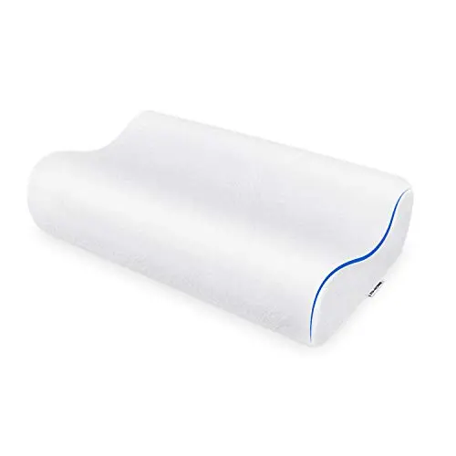 ZG Home queen size memory foam cervical pillow for neck pain