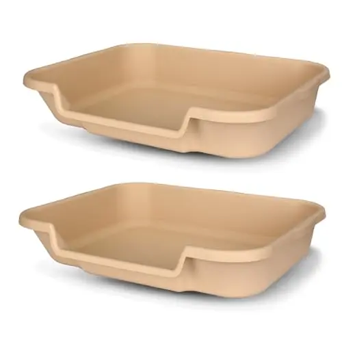 KittyGoHere senior cat litter box with low entrance