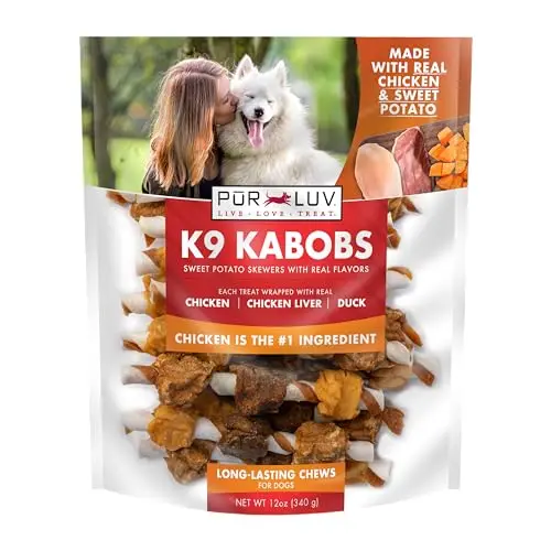 Pur Luv K9 Kabobs dog treats