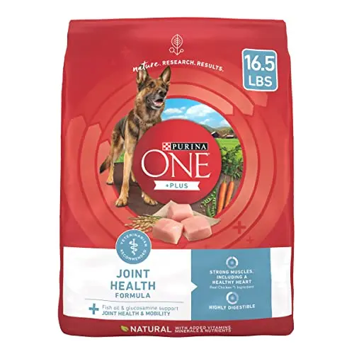 Purina ONE Joint Health Formula dry dog food bag