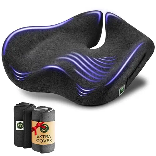 SitCushion extra large seat cushion for comprehensive tailbone support