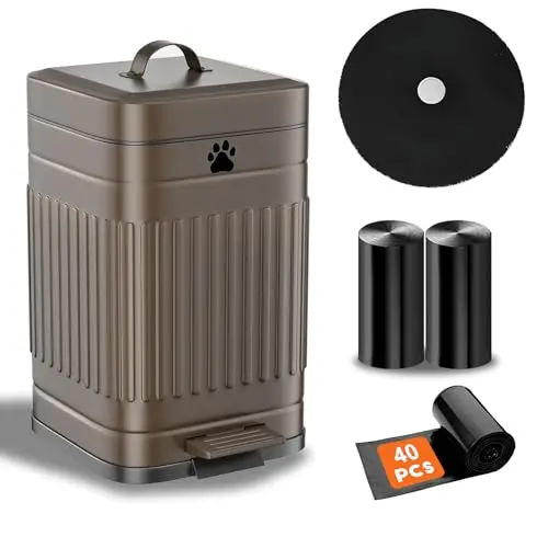 Kopuncare small dog waste container with included poop bags