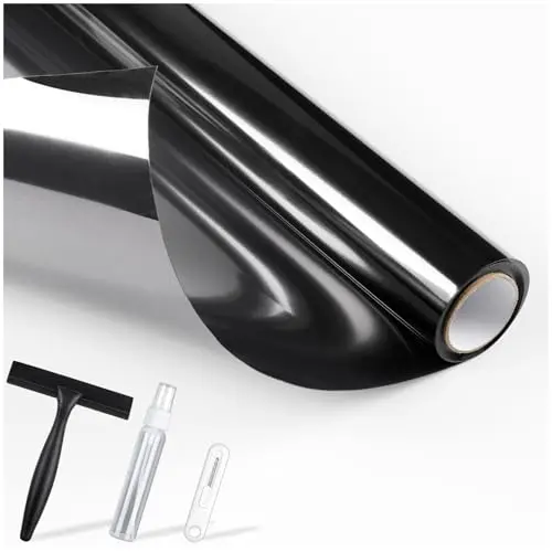 rabbitgoo one way privacy window film with installation kit tools