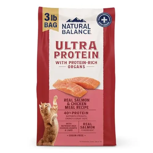 Natural Balance Ultra Protein dry cat food bag