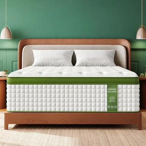 BedStory hybrid mattress with cooling gel and pocket springs for side sleepers